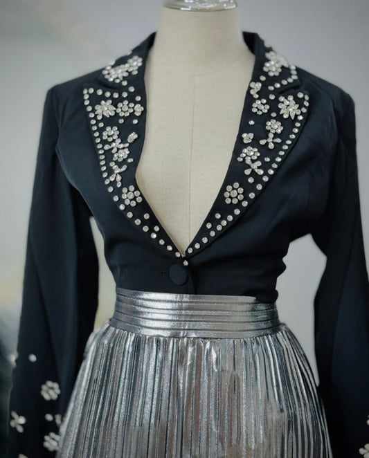 Jewel Crop blazer LAST ONE 🔥