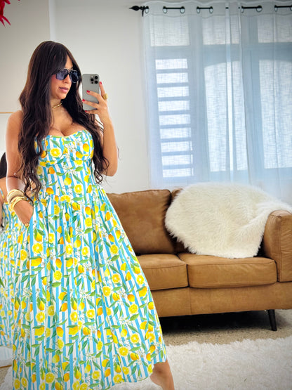 Capri Lime Dress