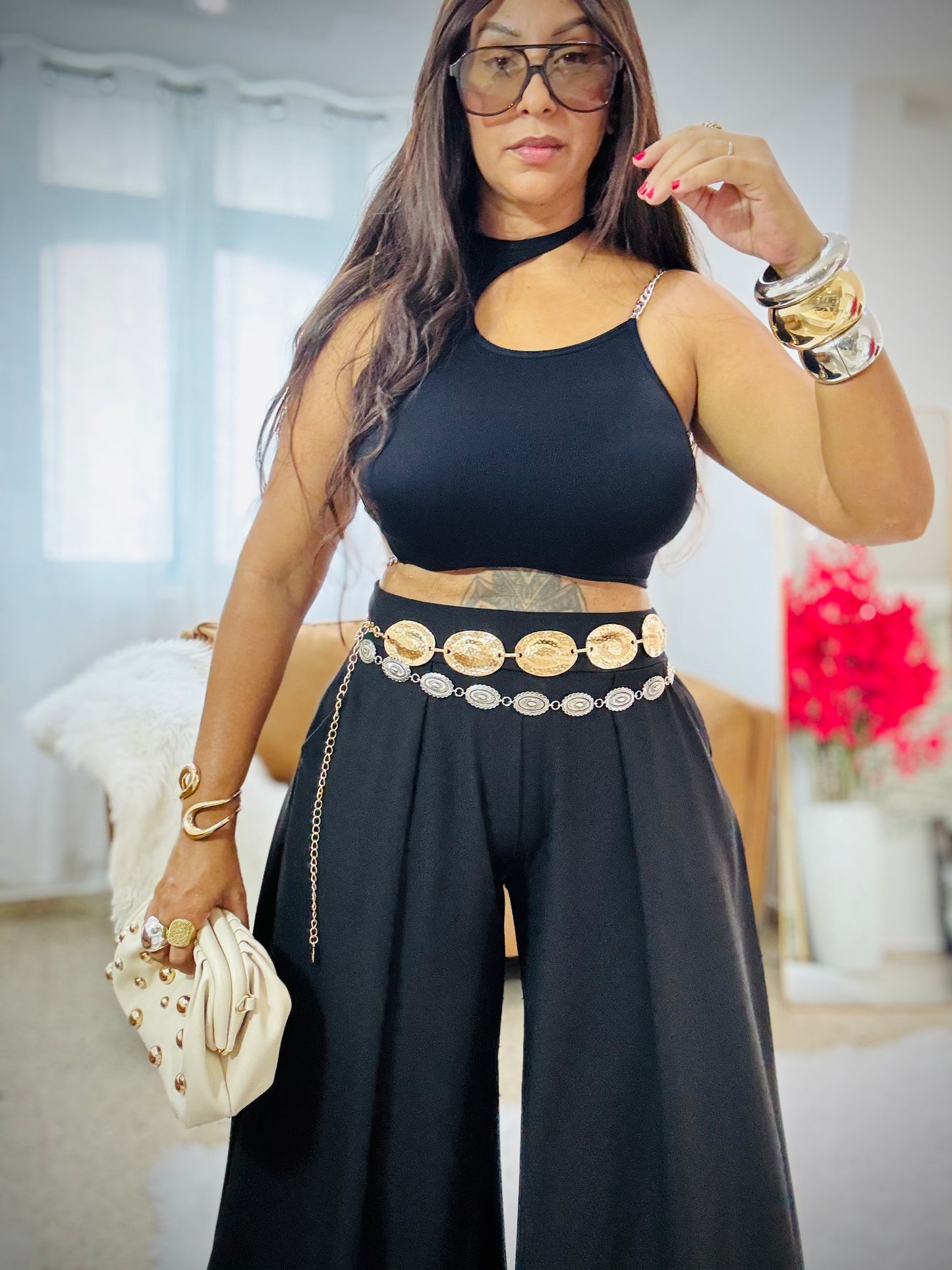 Asimétrico Top (Negro)