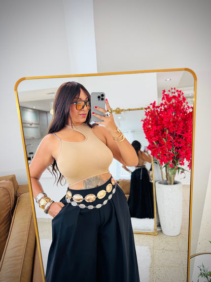 Asimétrico Top (nude)